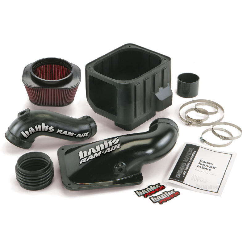GMC 2500 Performance Air Intake - Banks Power - Ram-Air, Oiled Filter, Cold Air Intake System - `01-`04